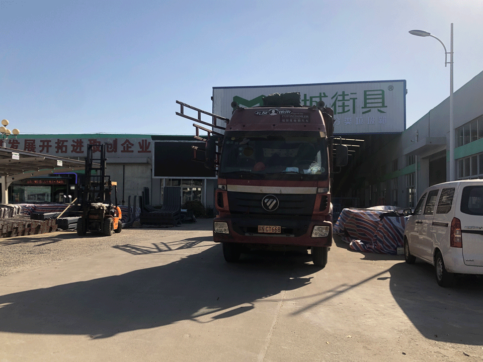 鹽城公交站臺發貨圖 鹽城公交站臺發貨圖