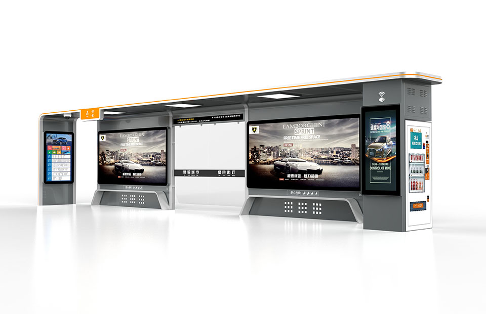 智慧公交候車亭 智慧公交候車亭