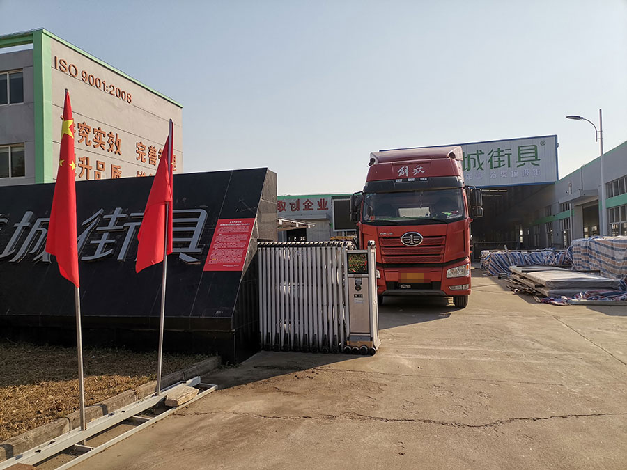 公交候車亭發貨案例 公交候車亭發貨案例