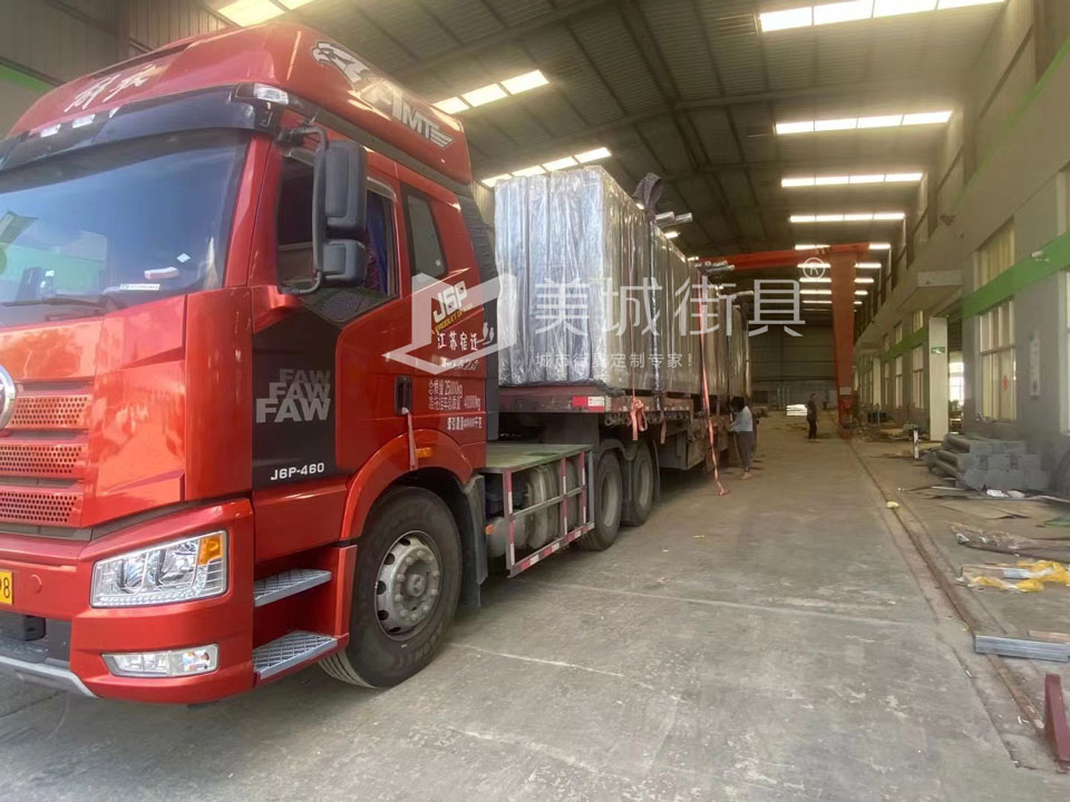 2022.9.26美城街具供應云南曲靖候車亭發貨記錄 2022.9.26美城街具供應云南曲靖候車亭發貨記錄