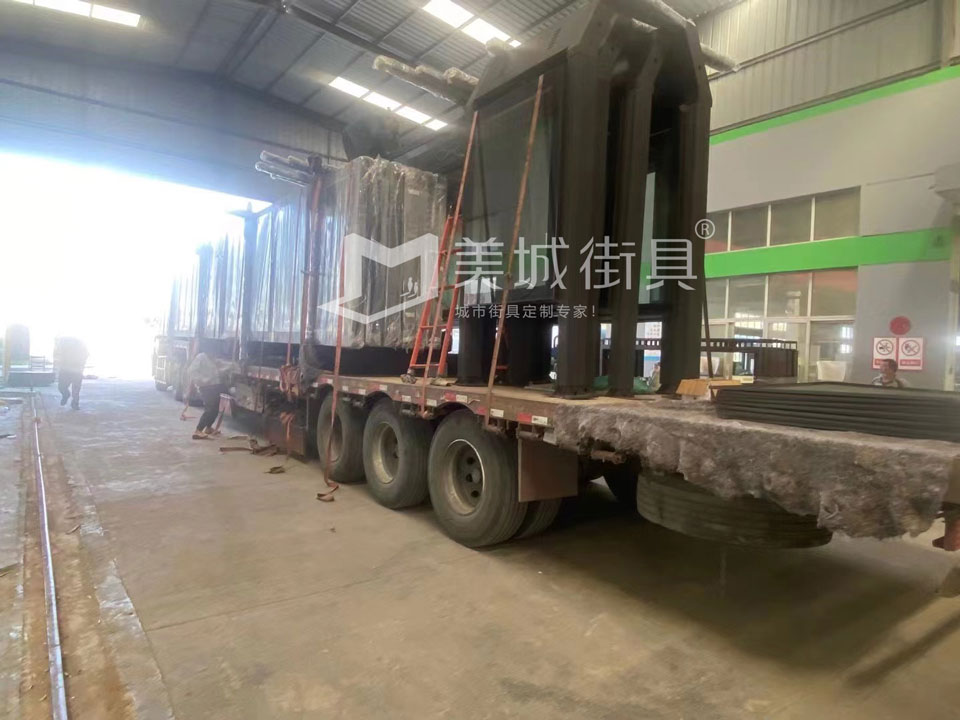 2022.9.26美城街具供應云南曲靖候車亭發貨記錄 2022.9.26美城街具供應云南曲靖候車亭發貨記錄
