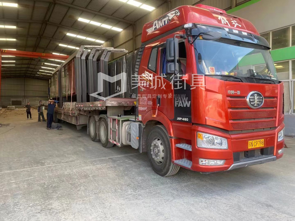 2022.9.26美城街具供應云南曲靖候車亭發貨記錄 2022.9.26美城街具供應云南曲靖候車亭發貨記錄