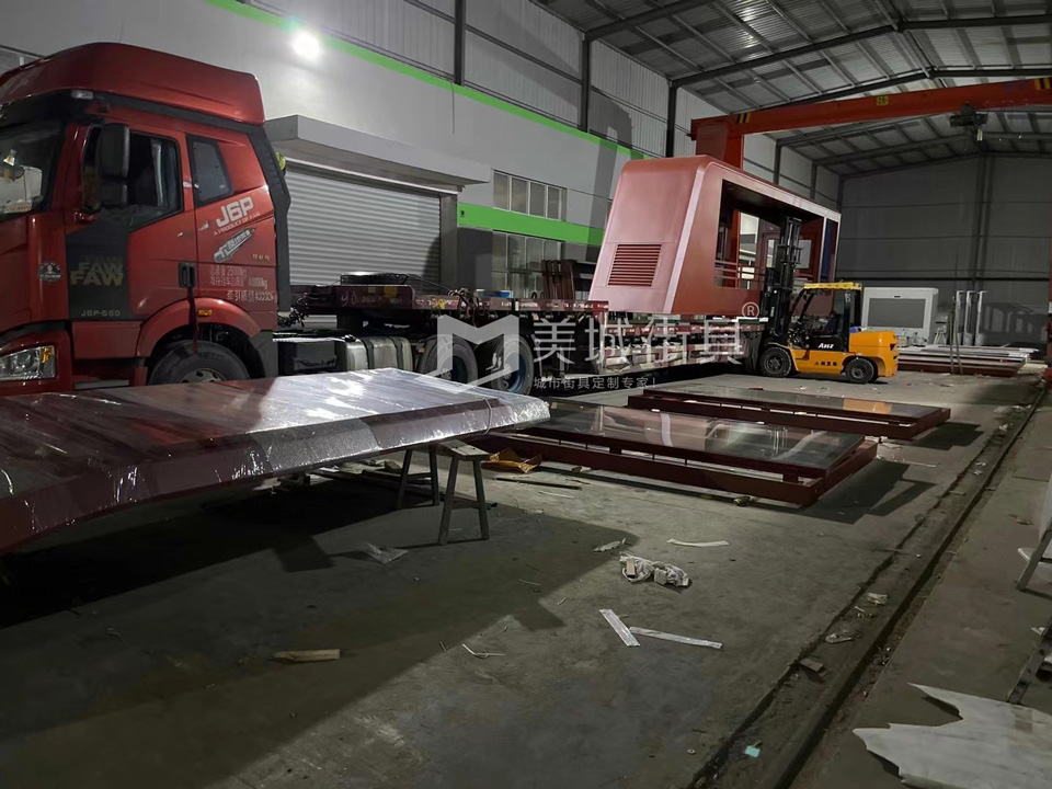 2022.10.6美城街具供應(yīng)忻州第二車、第三車候車亭發(fā)貨記錄 2022.10.6美城街具供應(yīng)忻州第二車、第三車候車亭發(fā)貨記錄