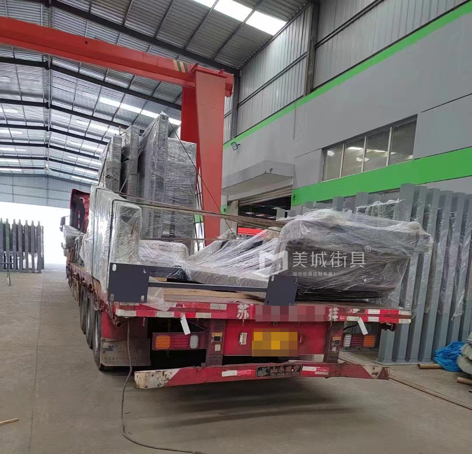 2023.2.24美城街具供應候車亭發貨記錄 2023.2.24美城街具供應候車亭發貨記錄