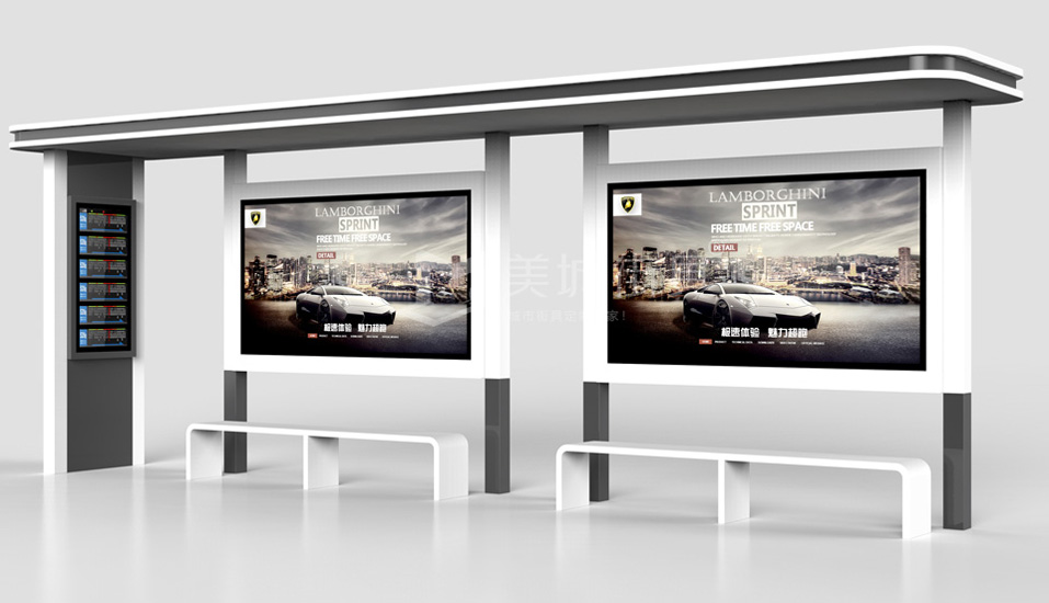 公交車(chē)候車(chē)亭 公交車(chē)候車(chē)亭